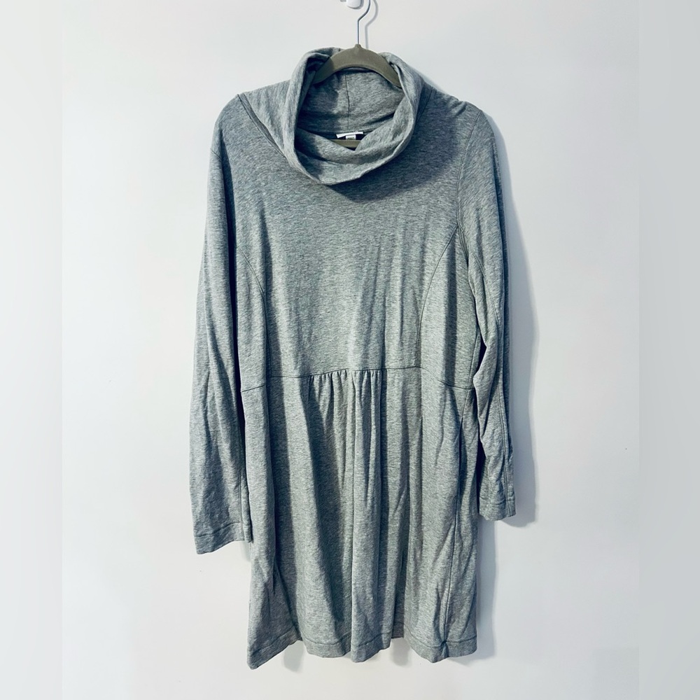 J. Jill Gray Cowl Neck Dress